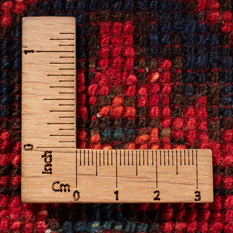 Afghansk matta - Kunduz - 200 x 155 cm - röd