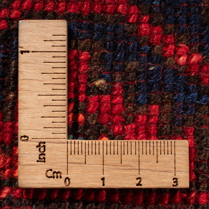 Afghansk matta - Kunduz - 200 x 155 cm - röd