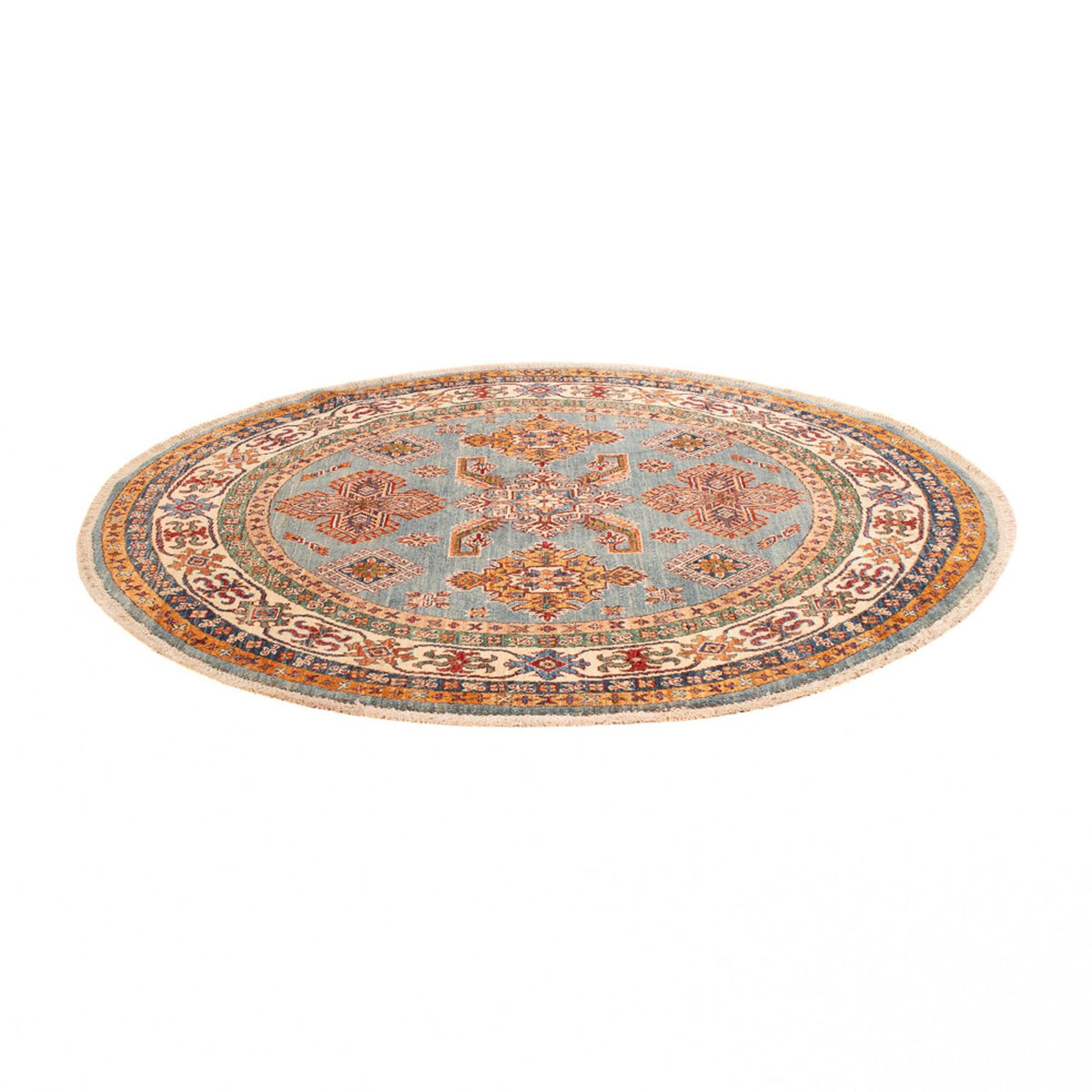 Ziegler Carpet - Kazak runt  - 148 x 147 cm - blå