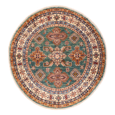 Ziegler Carpet - Kazak runt  - 151 x 147 cm - grön