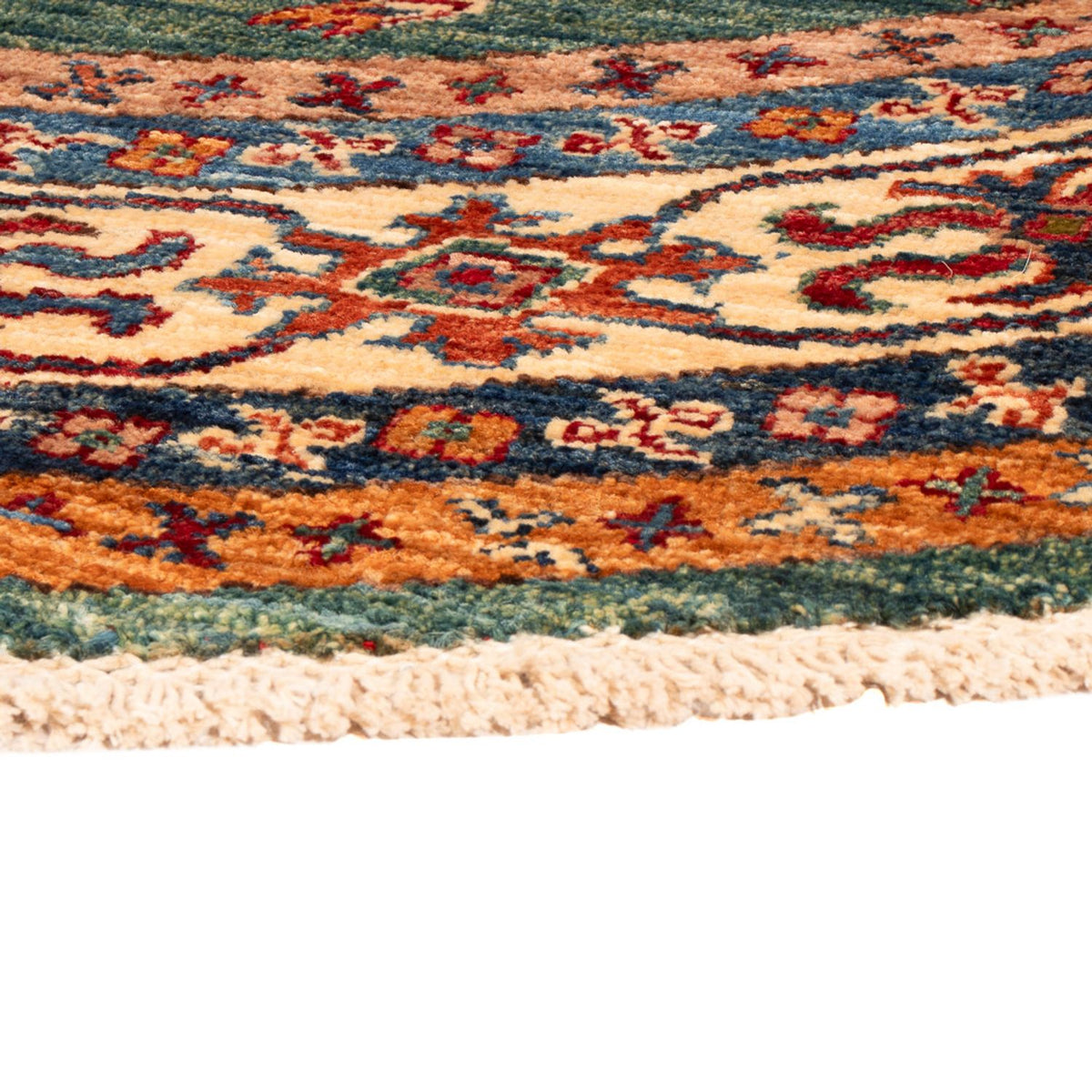 Ziegler Carpet - Kazak runt  - 151 x 147 cm - grön