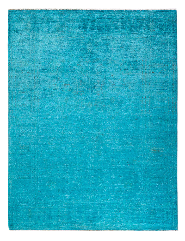 Ziegler Carpet - Modern - Vintage / färgad - 199 x 151 cm - blå