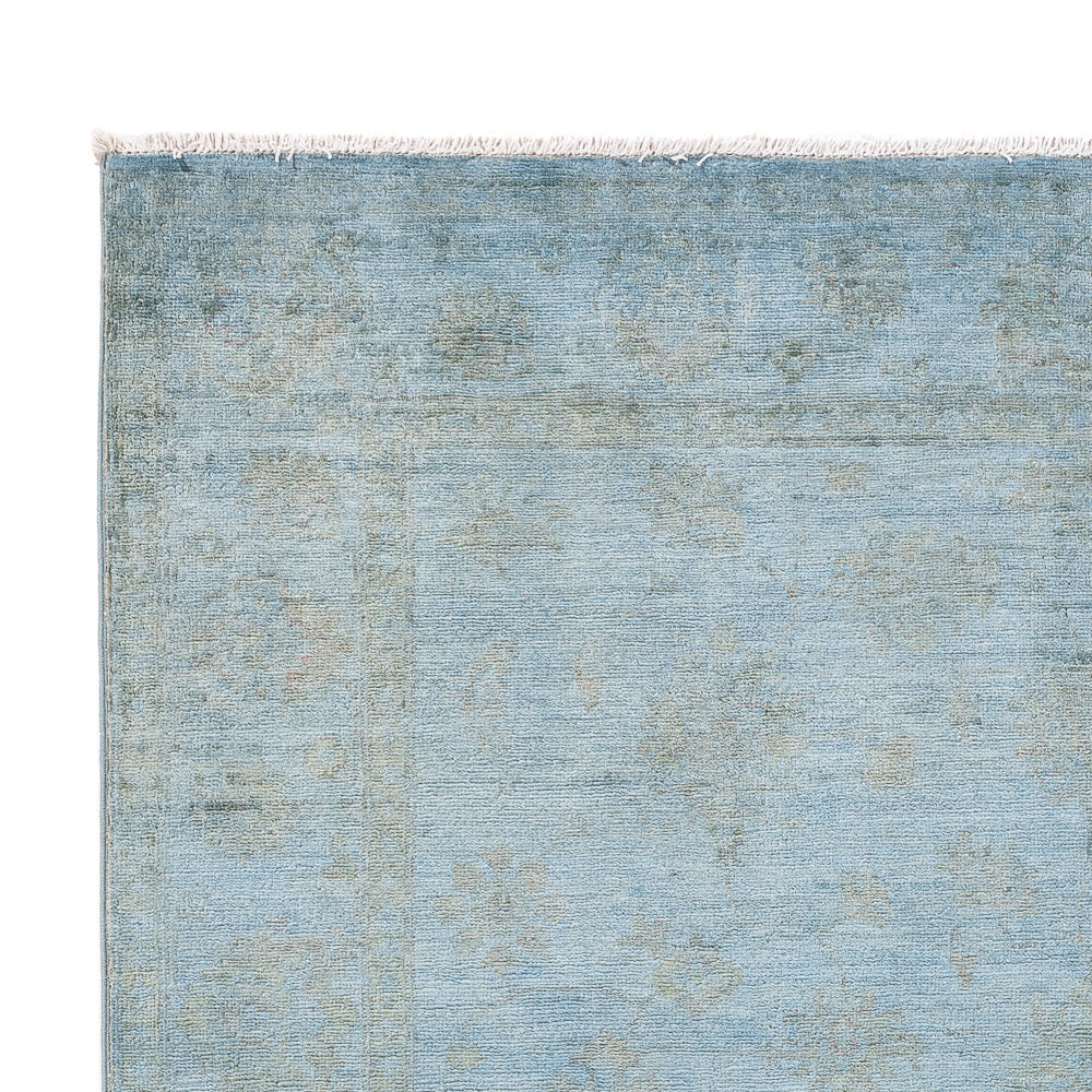 Ziegler Carpet - Modern - Vintage / färgad - 194 x 149 cm - ljusblå