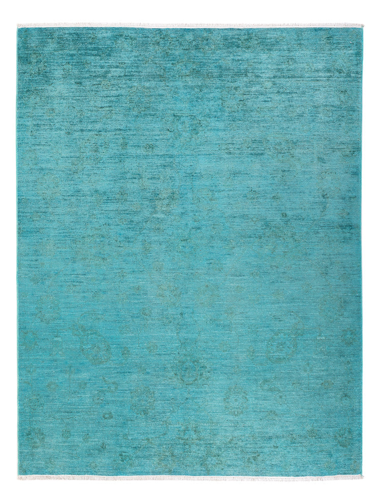 Ziegler Carpet - Modern - Vintage / färgad - 193 x 148 cm - turkos