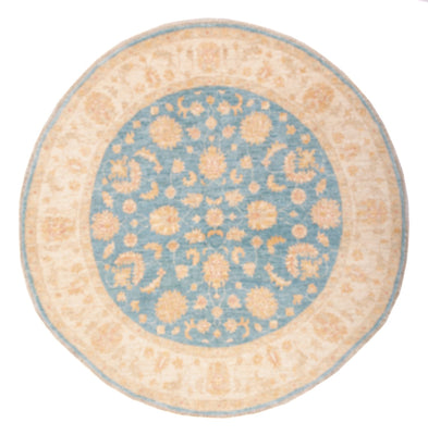 Ziegler Carpet runt  - 148 x 147 cm - blå