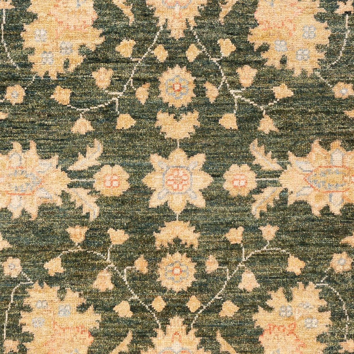 Ziegler Carpet - 175 x 125 cm - olivgrön