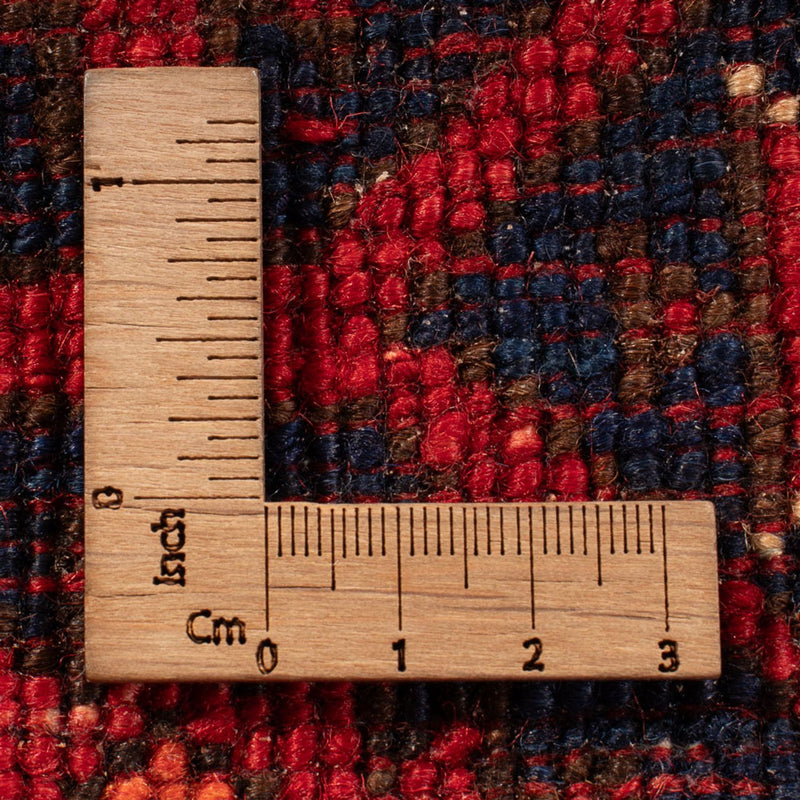 Afghansk matta - 183 x 125 cm - röd