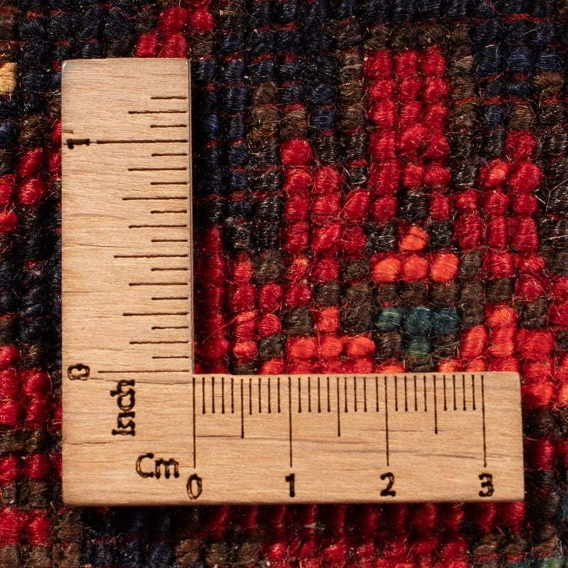 Afghansk matta - 181 x 122 cm - röd