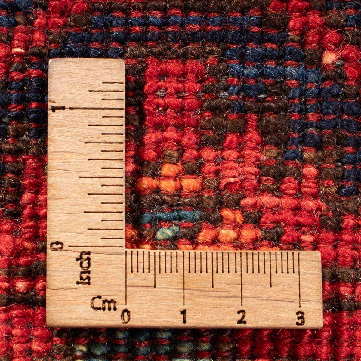 Afghansk matta - 182 x 125 cm - röd