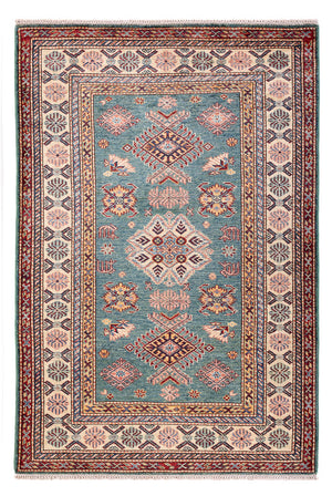 Ziegler Carpet - Kazak - Kungliga - 183 x 121 cm - havsgrönt