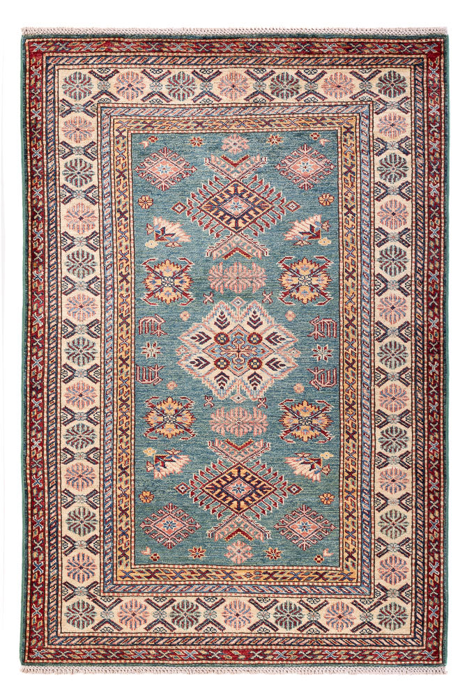 Ziegler Carpet - Kazak - Kungliga - 183 x 121 cm - havsgrönt