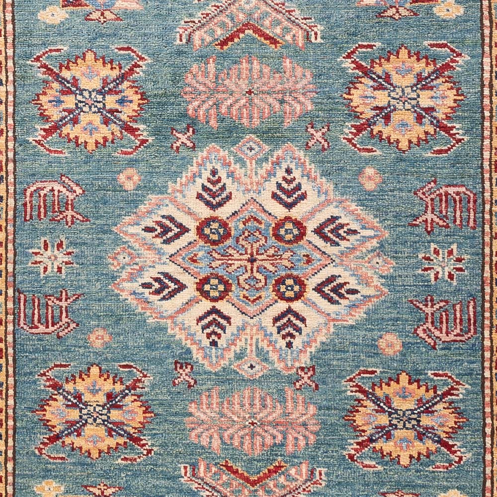 Ziegler Carpet - Kazak - Kungliga - 183 x 121 cm - havsgrönt
