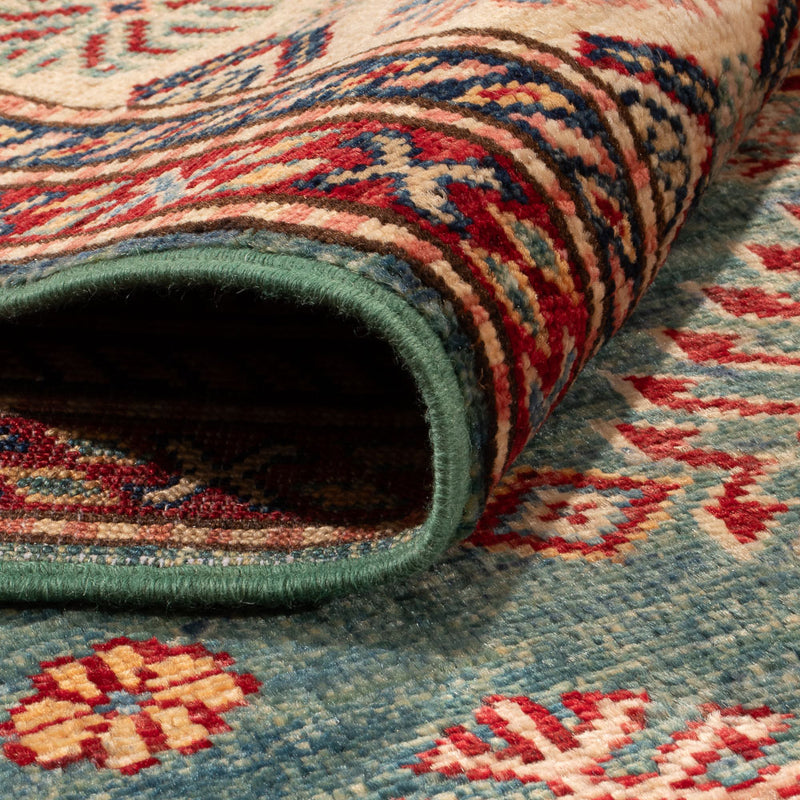 Ziegler Carpet - Kazak - Kungliga - 183 x 121 cm - havsgrönt