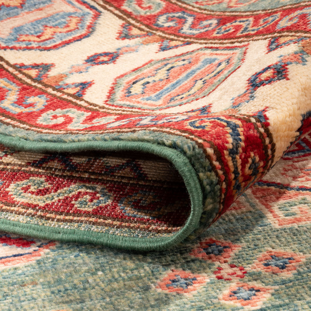 Ziegler Carpet - Kazak - Kungliga - 181 x 119 cm - havsgrönt