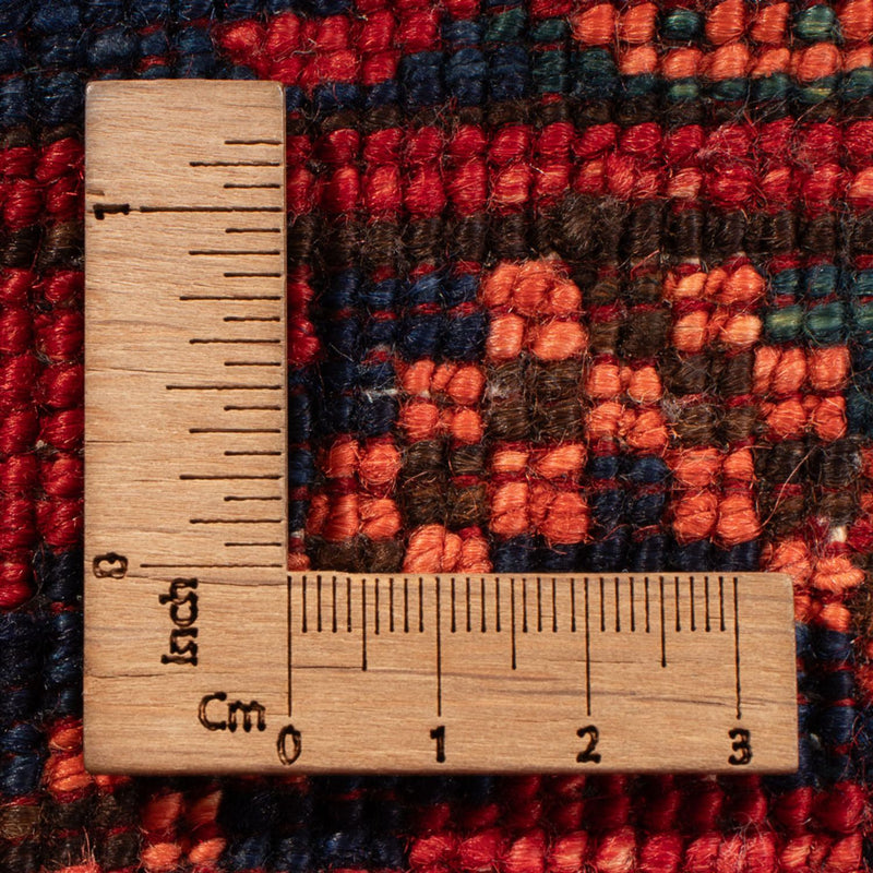 Afghansk matta - 179 x 124 cm - röd