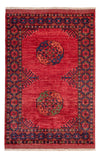 Afghansk matta 122x182cm - Oriental Carpet - Rektangulär / Röd / 122 x 182 cm Rektangulär