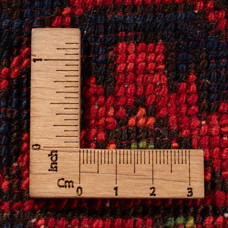 Afghansk matta - 182 x 122 cm - röd