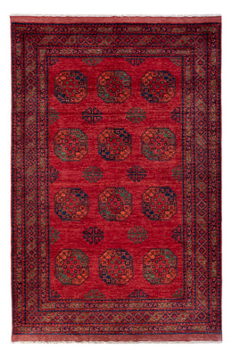 Afghansk matta - Kunduz - 317 x 213 cm - röd