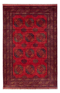 Afghansk matta - Kunduz - 317 x 213 cm - röd