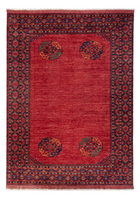 Afghansk matta - Kunduz - 296 x 217 cm - röd