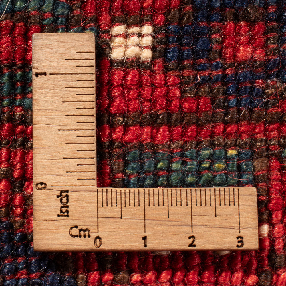 Afghansk matta - Kunduz - 296 x 217 cm - röd