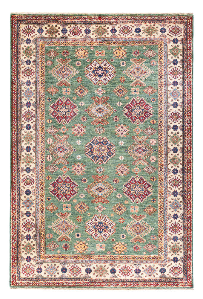 Ziegler Carpet - Kazak - 296 x 201 cm - ljusgrön