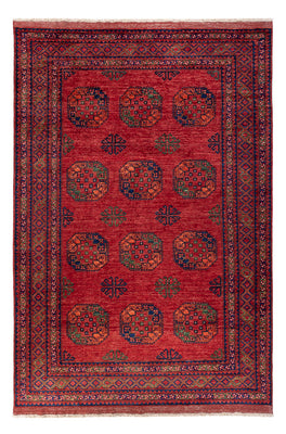 Afghansk matta - Kunduz - 307 x 207 cm - röd