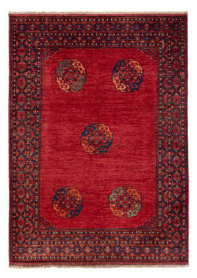 Afghansk matta - Kunduz - 291 x 212 cm - röd
