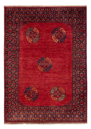 Afghansk matta - Kunduz - 291 x 212 cm - röd
