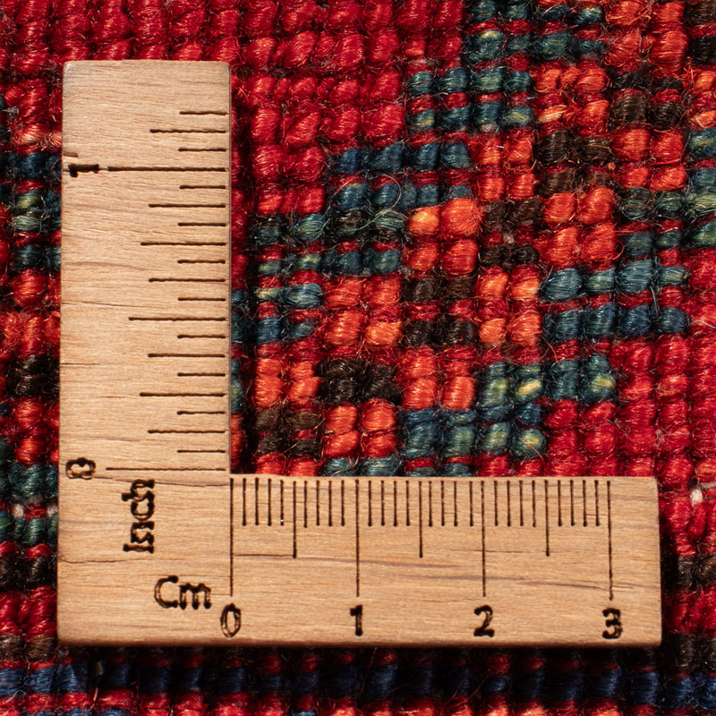 Afghansk matta - Kunduz - 297 x 207 cm - röd