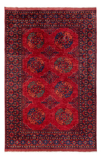 Afghansk matta - Kunduz - 312 x 208 cm - röd