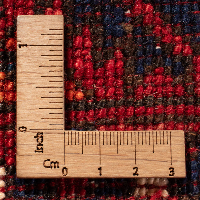 Afghansk matta - Kunduz - 296 x 207 cm - ljusröd