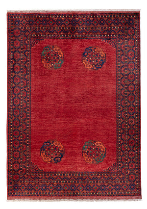Afghansk matta - Kunduz - 288 x 216 cm - röd