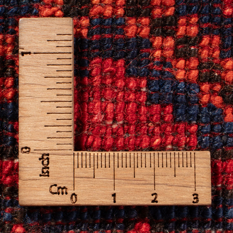 Afghansk matta - Kunduz - 302 x 203 cm - röd