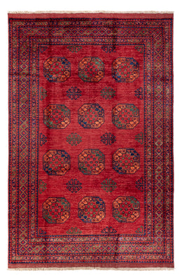 Afghansk matta - Kunduz - 300 x 201 cm - röd
