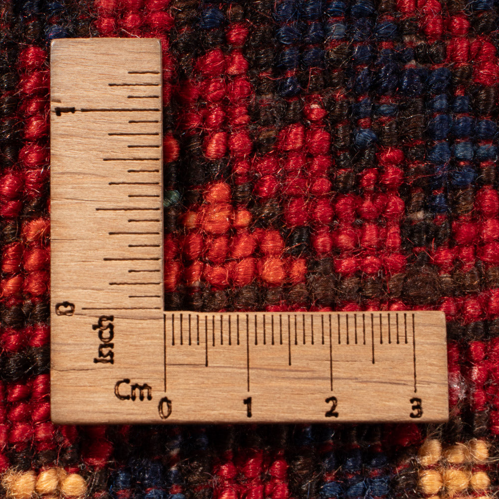 Afghansk matta - Kunduz - 299 x 220 cm - röd