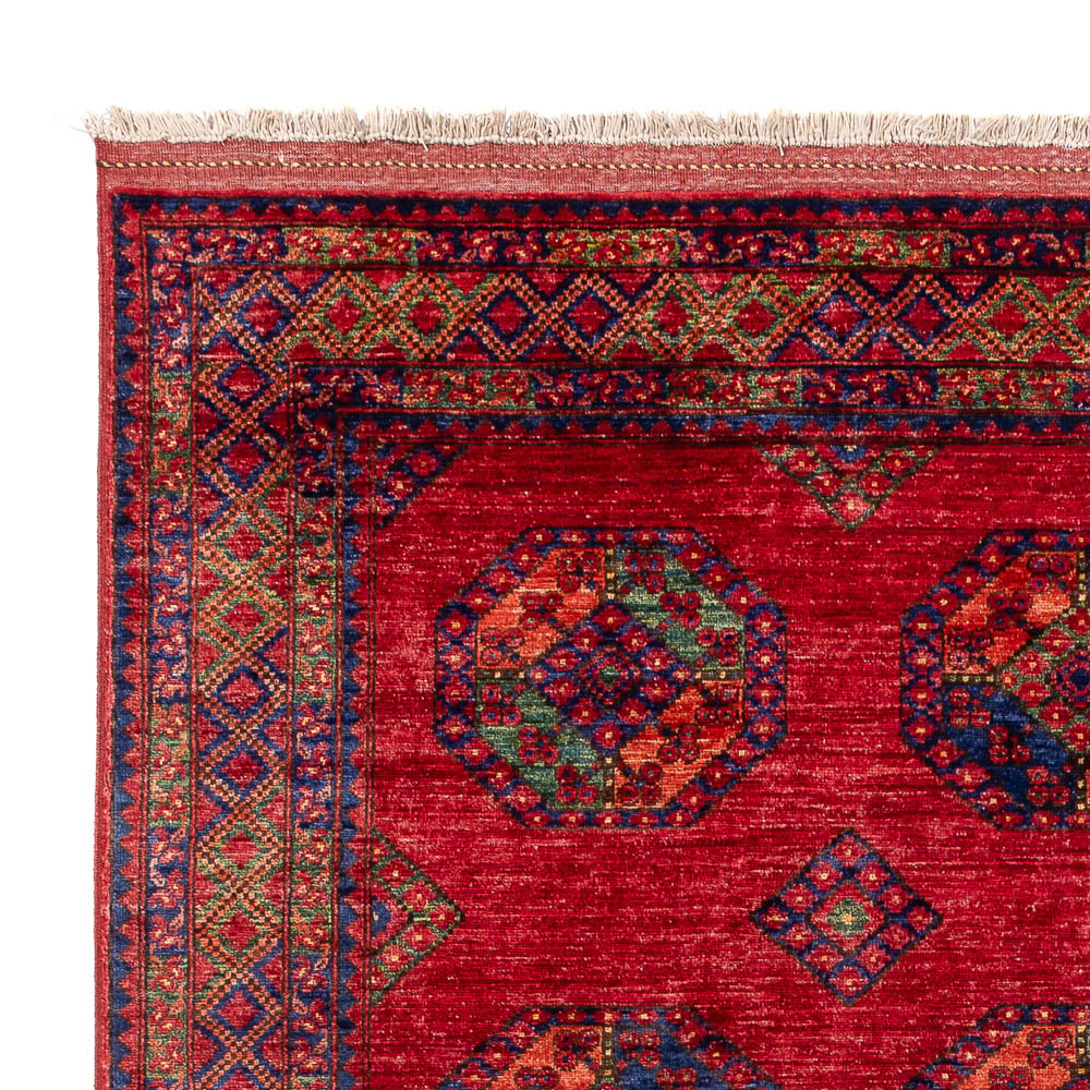 Afghansk matta - Kunduz - 301 x 200 cm - röd