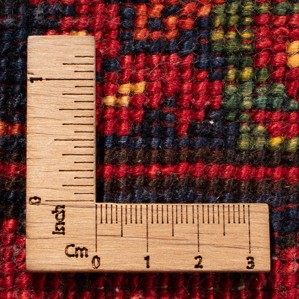 Afghansk matta - Kunduz - 301 x 200 cm - röd