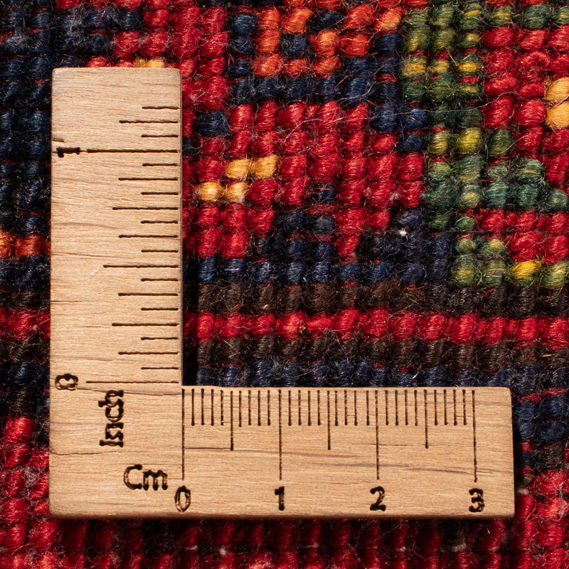 Afghansk matta - Kunduz - 301 x 200 cm - röd