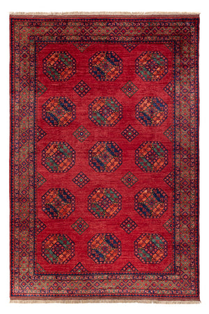 Afghansk matta - Kunduz - 300 x 206 cm - röd