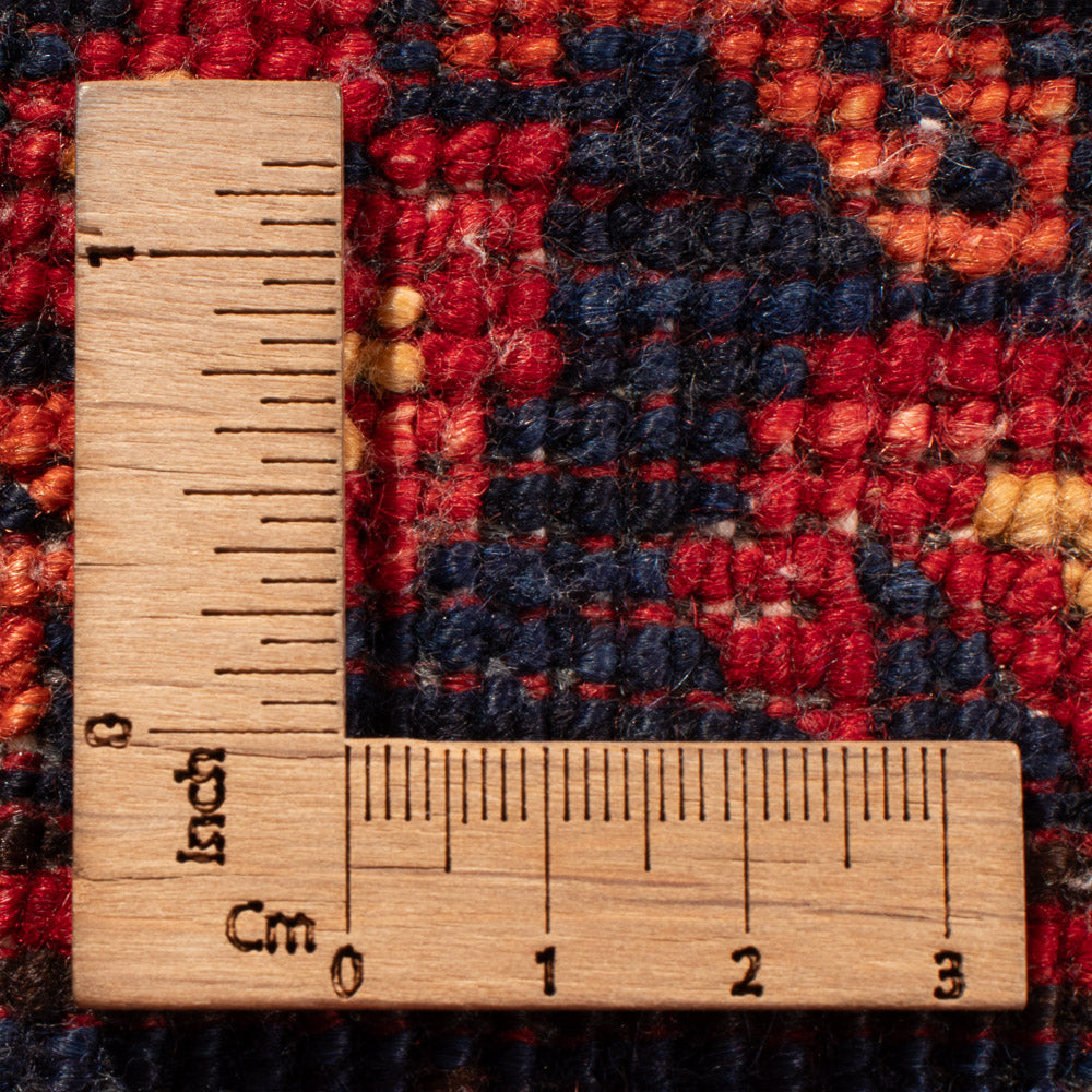 Afghansk matta - Kunduz - 300 x 206 cm - röd