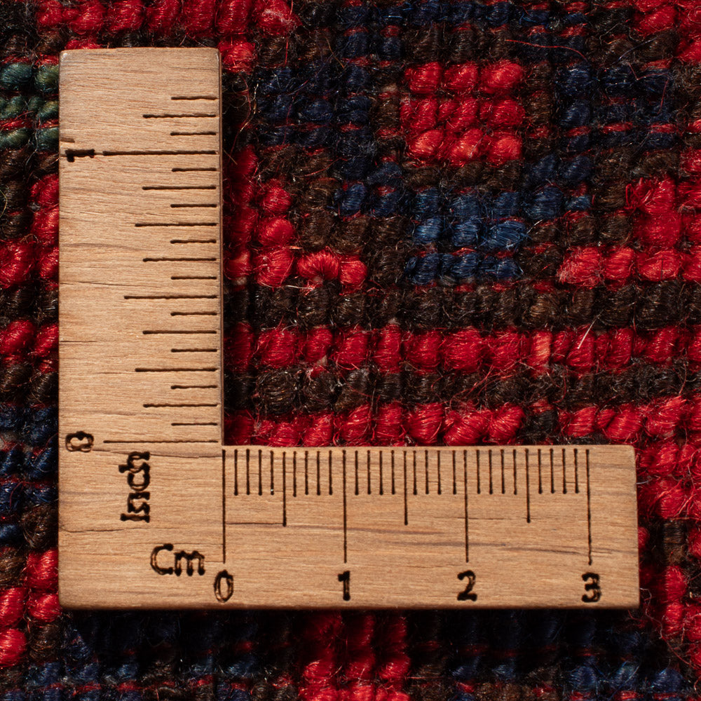 Afghansk matta - Kunduz - 296 x 214 cm - röd