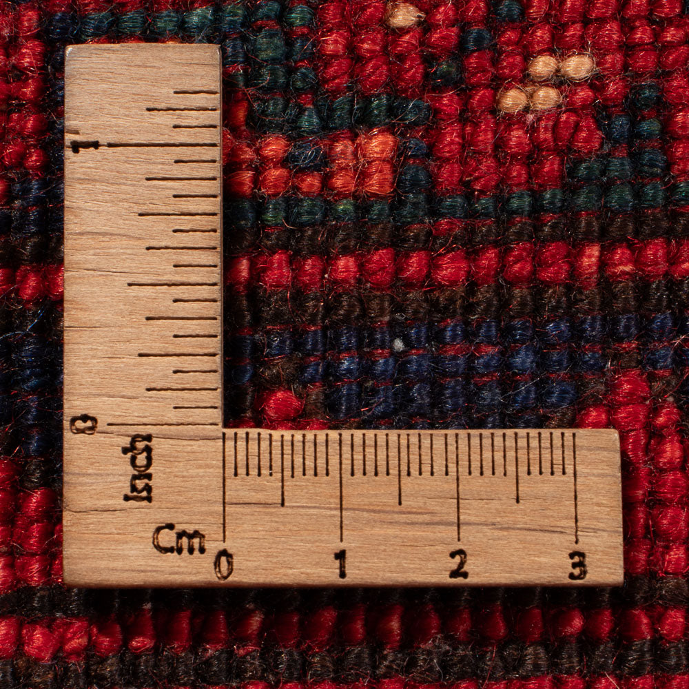 Afghansk matta - Kunduz - 310 x 206 cm - röd