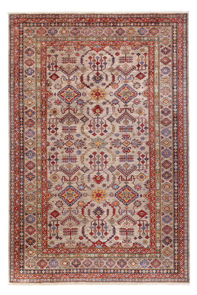Ziegler Carpet - Kazak - 301 x 203 cm - mörk beige