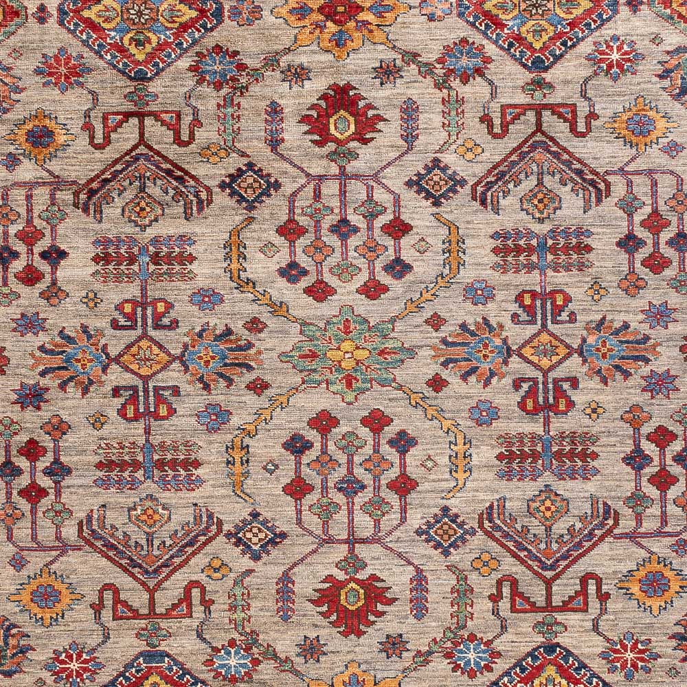 Ziegler Carpet - Kazak - 301 x 203 cm - mörk beige
