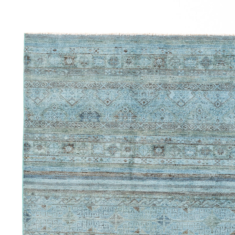 Ziegler Carpet - Shal - Vintage / färgad - 288 x 207 cm - ljusblå