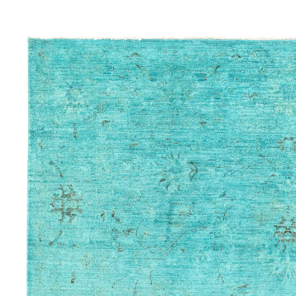 Ziegler Carpet - Modern - Vintage / färgad - 293 x 201 cm - turkos
