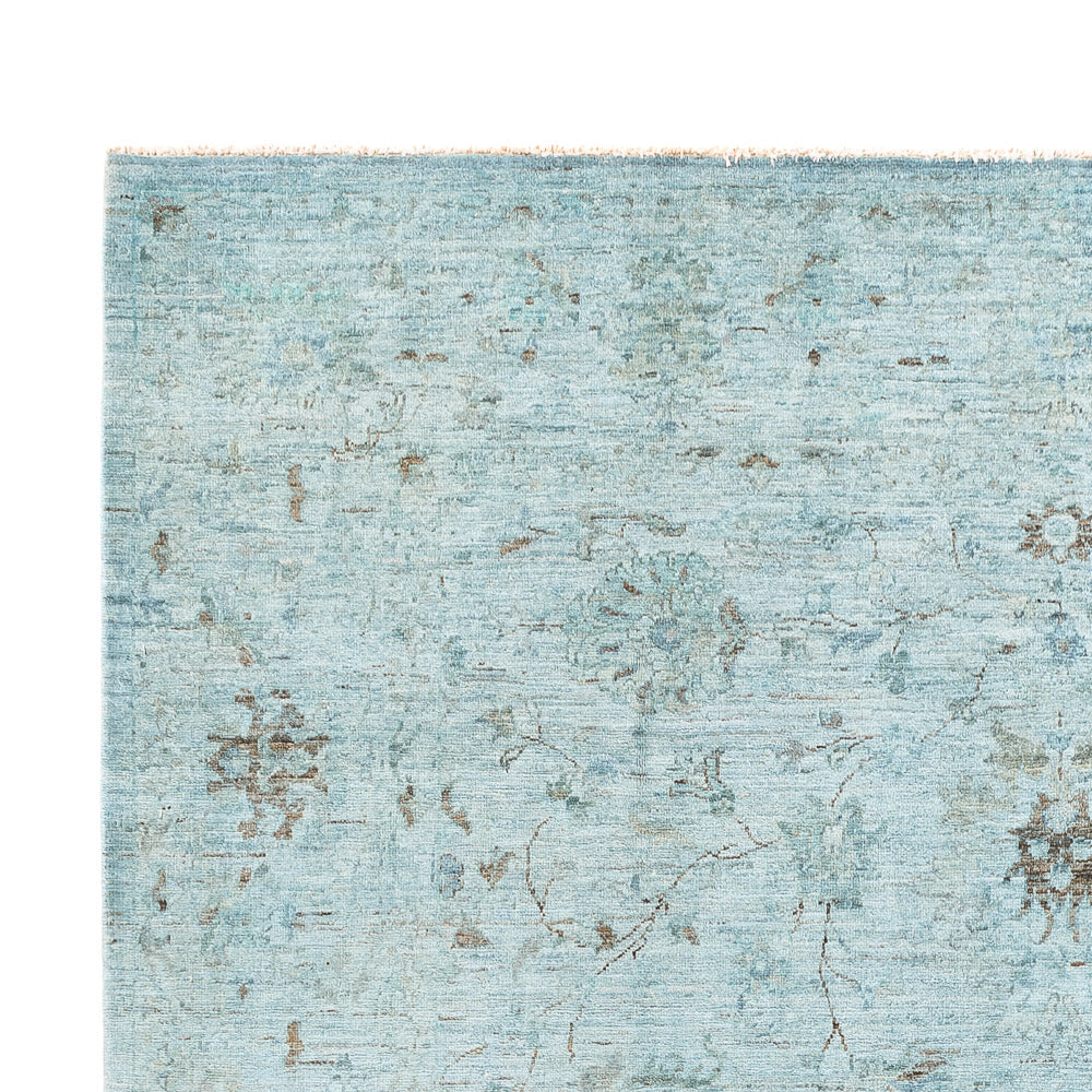 Ziegler Carpet - Modern - Vintage / färgad - 300 x 202 cm - ljusblå