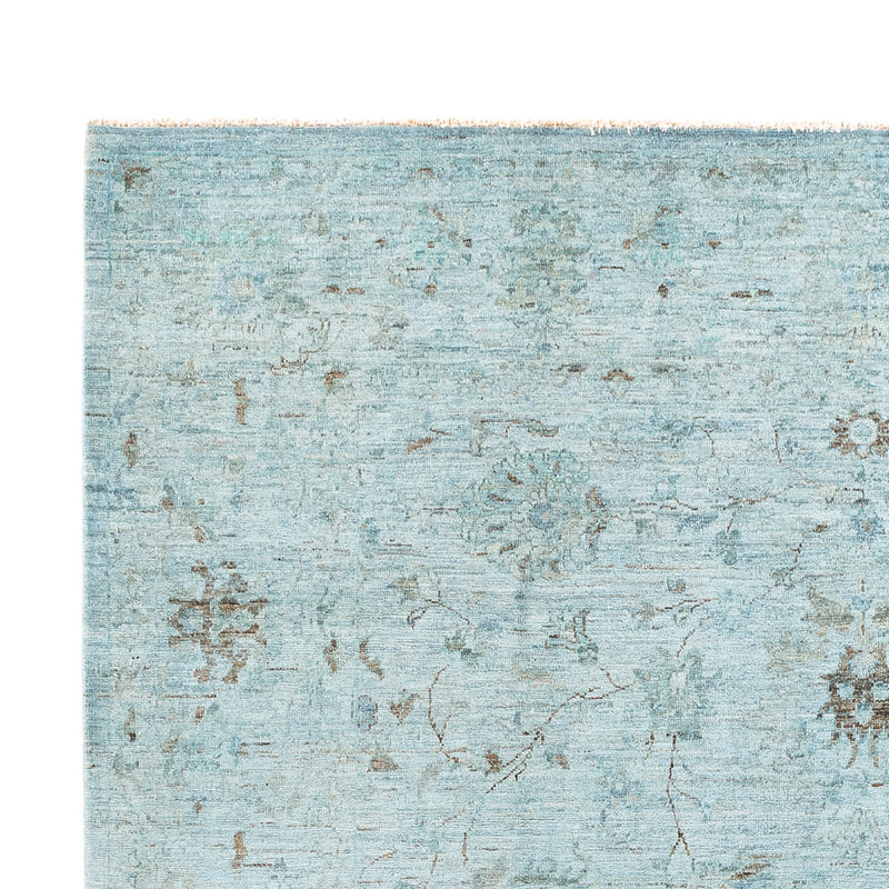 Ziegler Carpet - Modern - Vintage / färgad - 300 x 202 cm - ljusblå