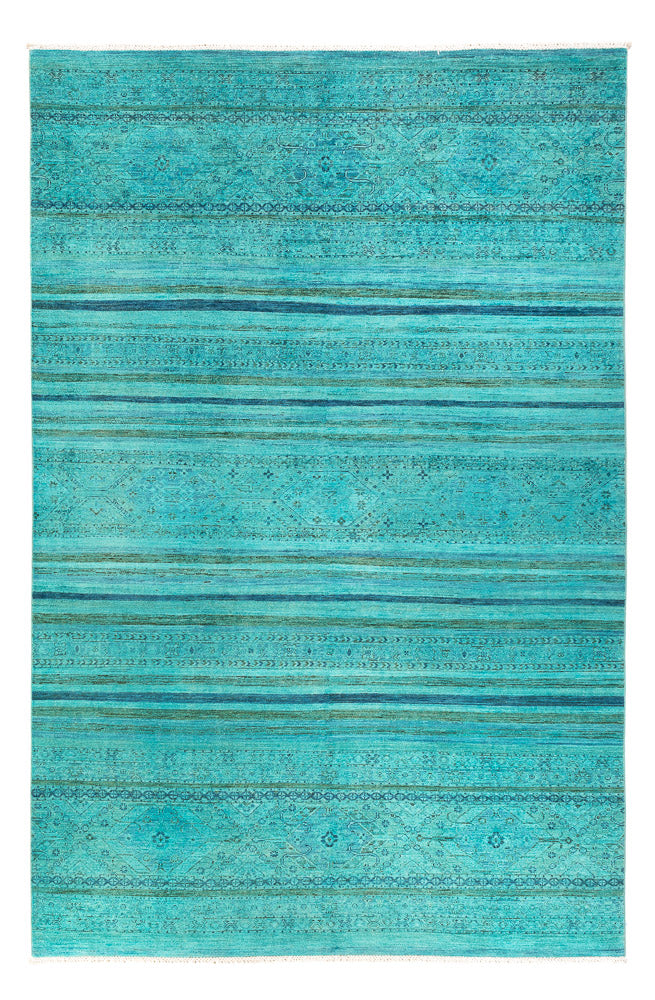 Ziegler Carpet - Modern - Vintage / färgad - 314 x 204 cm - turkos